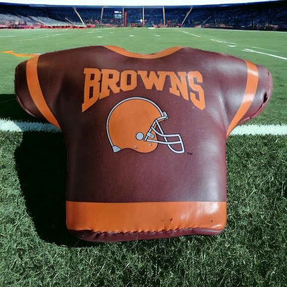 VINTAGE  1993 NFL  BROWNS Car Hanging Ornament - Picture 3 of 6
